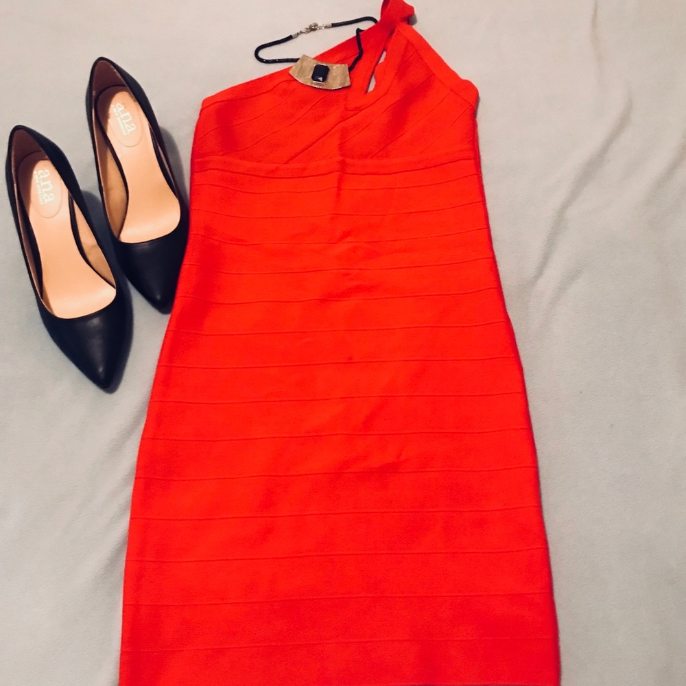 Red dress